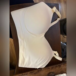 True kind truekind 4xl white wireless bra